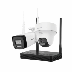 KIT Cámaras Wi-Fi EasyLink Hikvision Bullet/Turret DS-J142I(STD) NKS422W02H