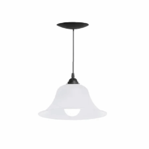 Colgante Parliament de PVC Blanco 250mm