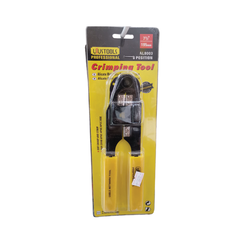 Pinza UYUSTOOLS P/ RJ11 de Metal AL8003