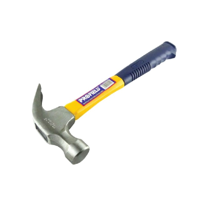 Martillo Uña Profield 12 oz cabeza 25 mm, mango de fibra