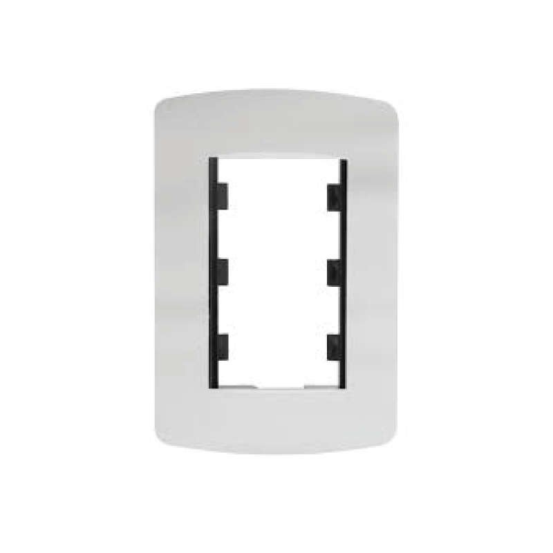 Placa de 3 agujeros Sica Life Blanco