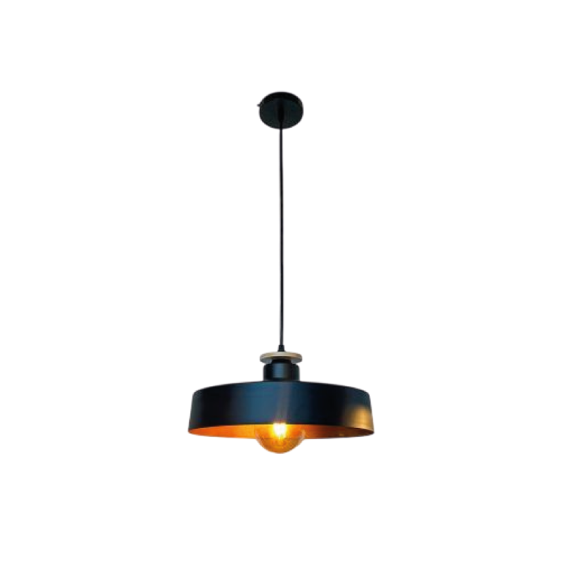 Colgante de Metal Negro 330mm S22186