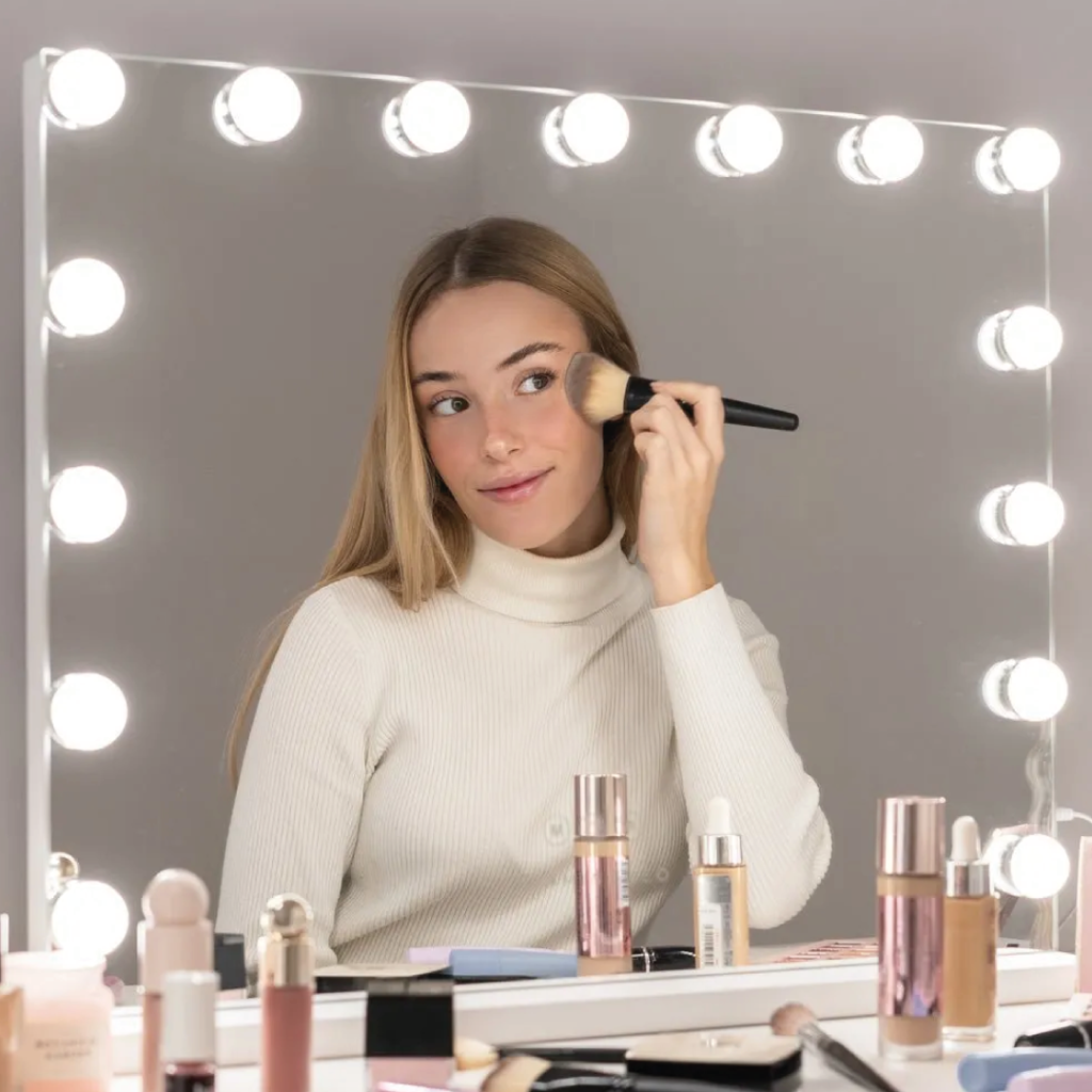 Luces LED p/ espejo tocador 6500K USB JS-177