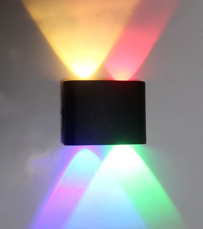 Aplique LED externo 4W RGB