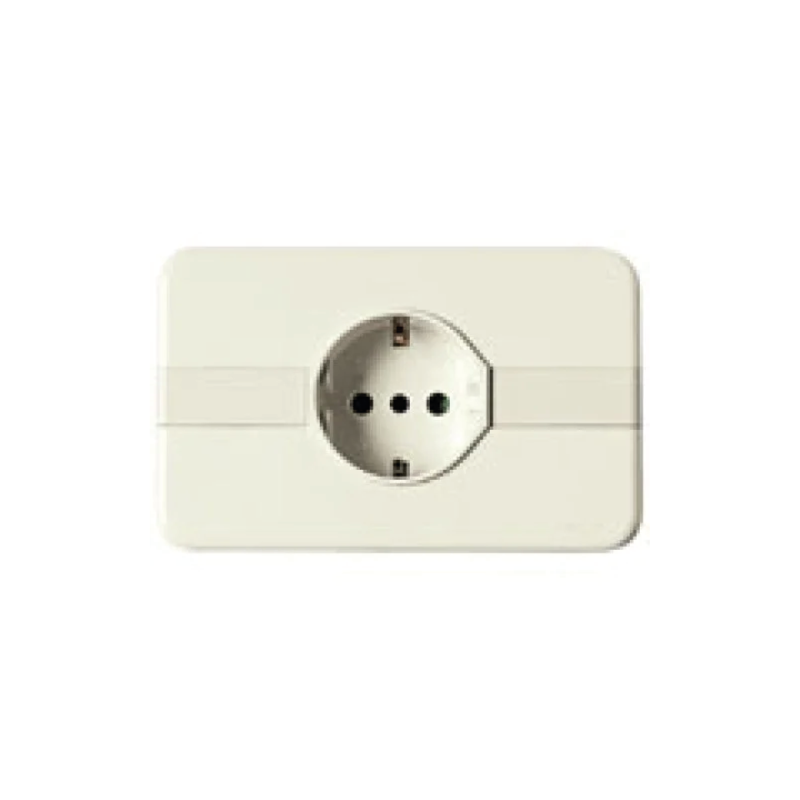 Toma Schuko embutir con placa VIMAR