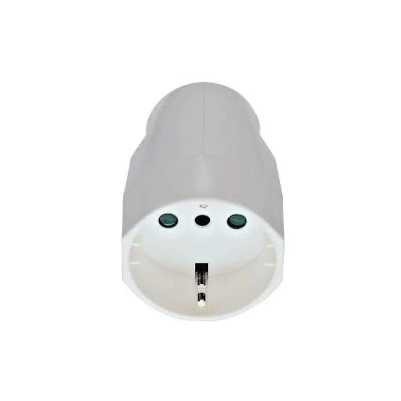 Ficha hembra schuko blanco VIMAR