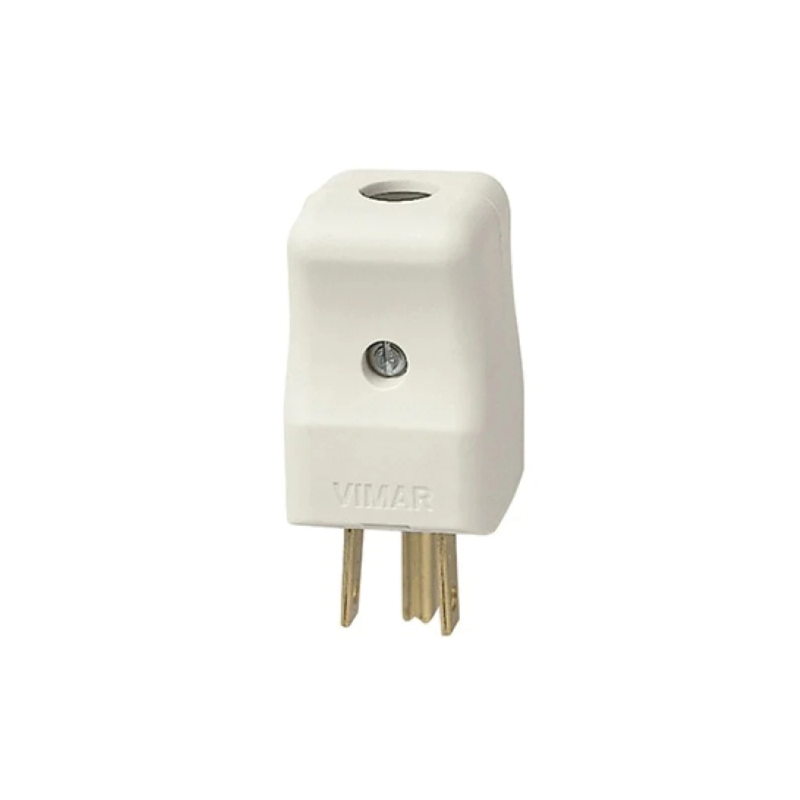Ficha Macho para Computadora Blanco - VIMAR