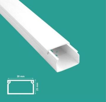 Cable Canal 30x25 c/adh Mutlusan tira 2 metros