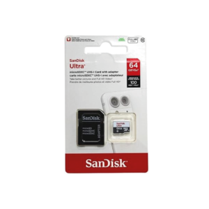 Memory Card SD 64GB SanDisk Ultra 100MB SDSQUNR-064GB-GN3MA