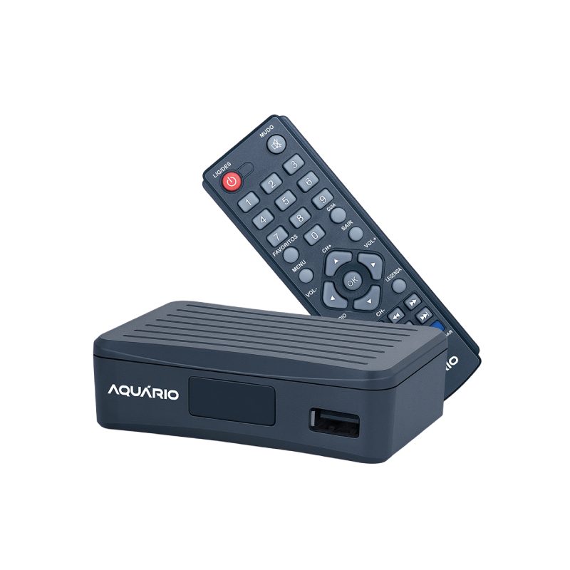 Conversor TV Digital FULL HD DTV-4000S AQUARIO