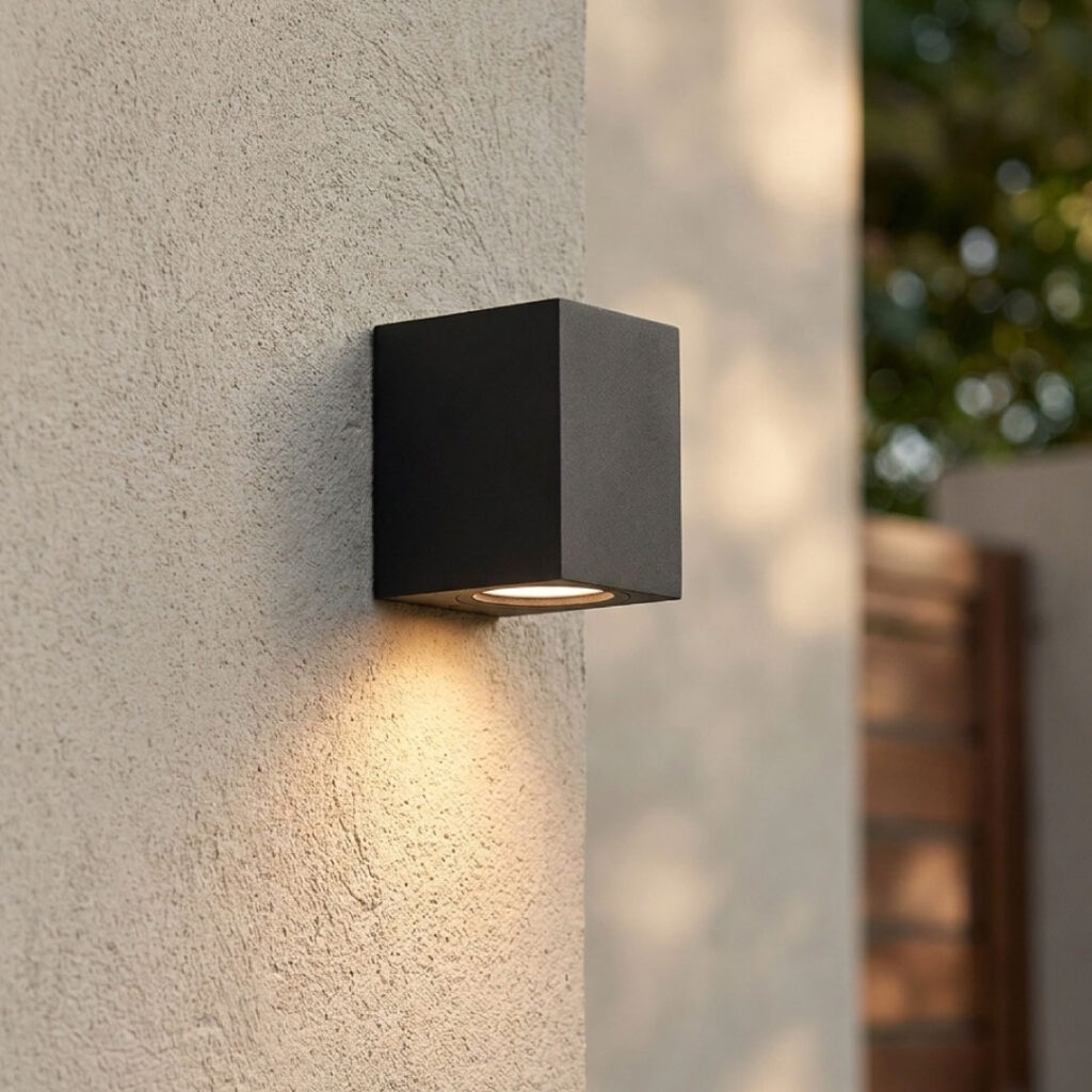 Aplique EV-810 1XGU10 Negro Ecoville