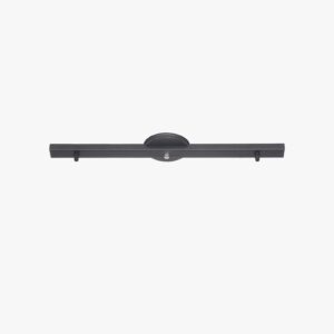 Regleta para 3 colgantes X28NT Negro 746x35x17mm