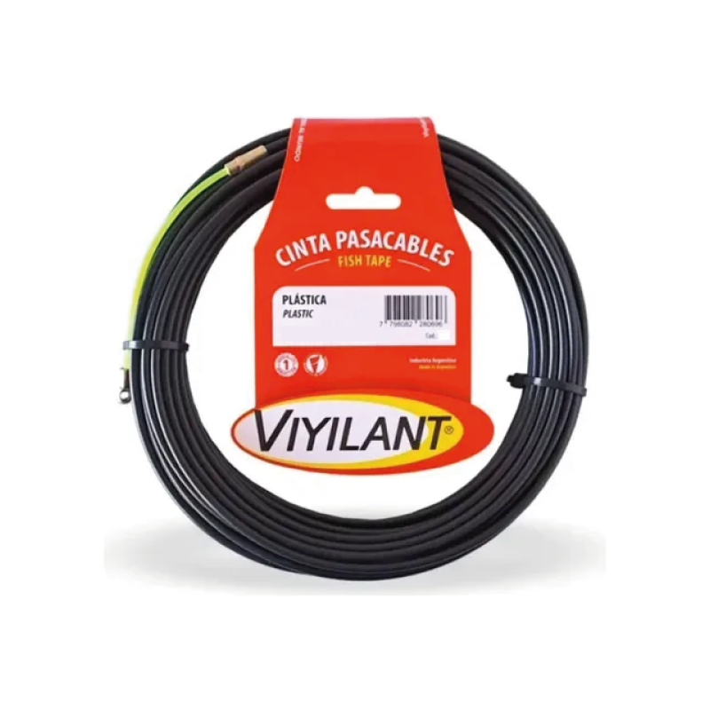 Cinta Pasacable Viyilant 30mts 4mm Plástica