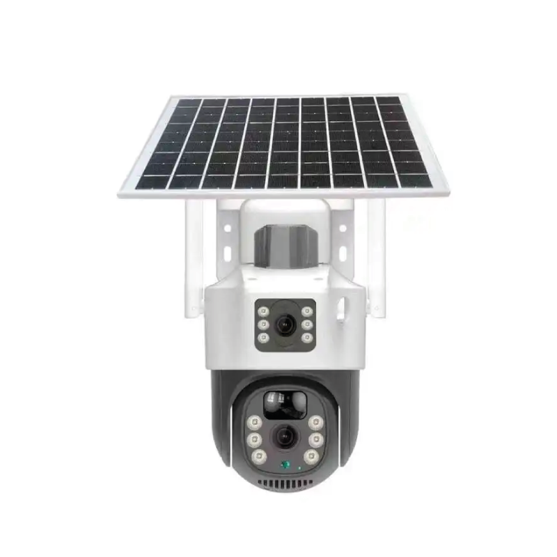 Cámara Dual WiFi Solar para Exterior