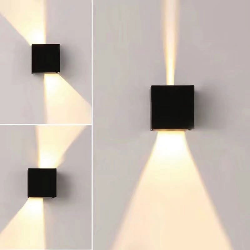 Aplique Bidireccional LED 6W 3000K Negro Ecoville