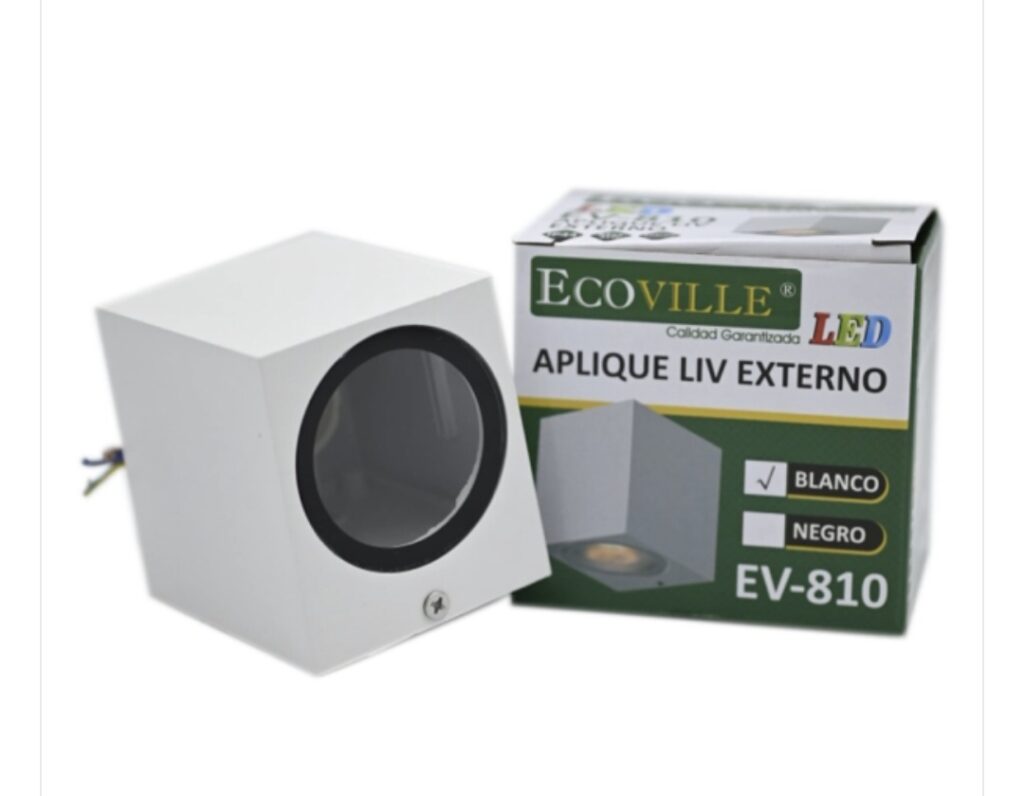 Aplique f810 1gu10 blanco