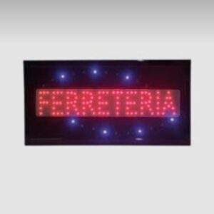 Cartel led Ferreteria