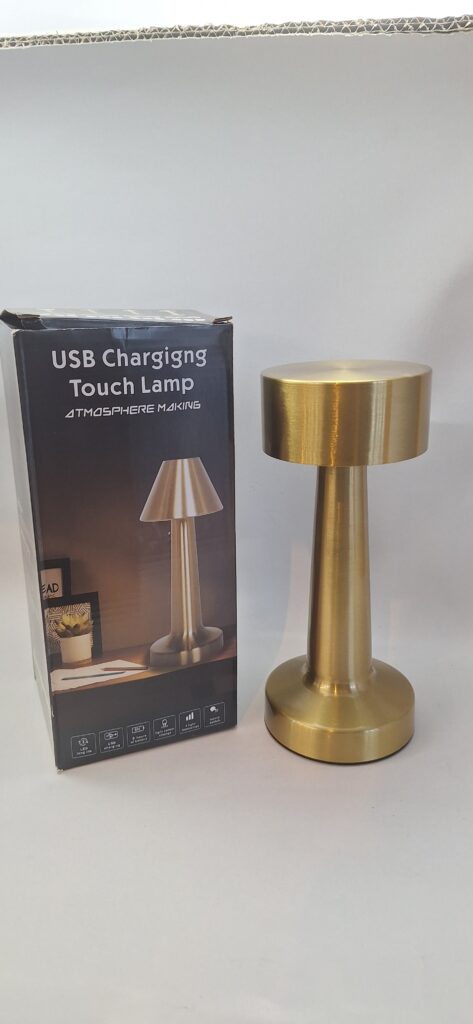 Velador Usb dorado