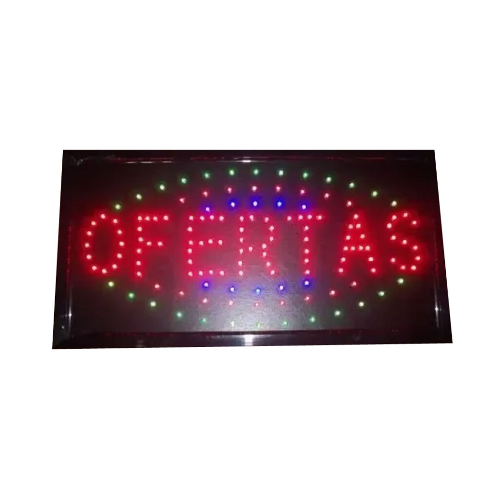 CARTEL LED «OFERTAS»