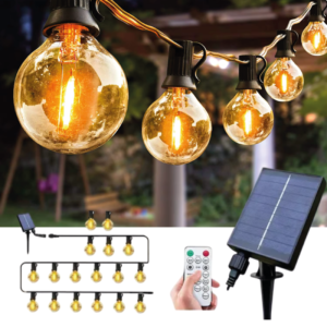Guirnalda de luces 5mts con Panel Solar
