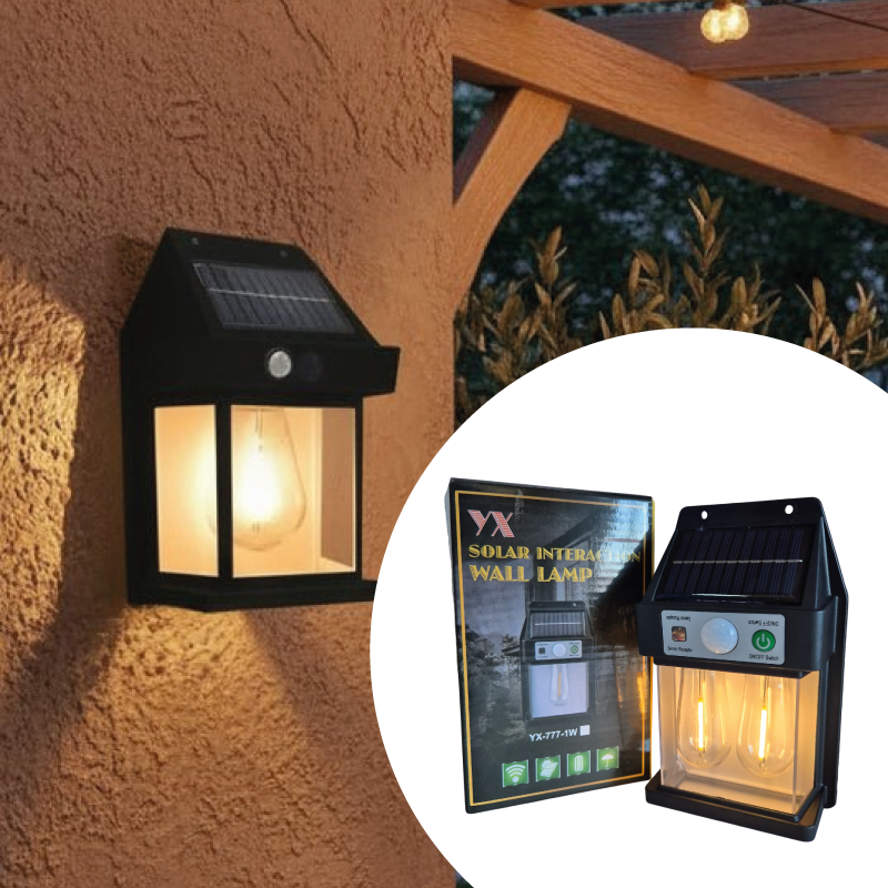 Lámpara/Aplique de pared Solar 2W 3000K