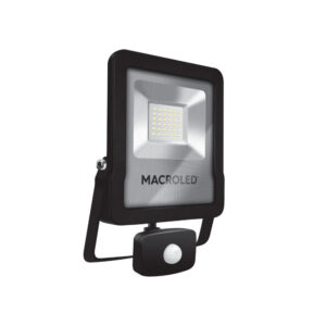 Reflector LED 30W 6500K con sensor de movimiento - MACROLED