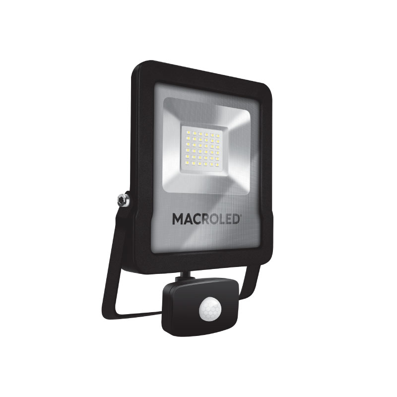 Reflector LED 50W 6500K con sensor de movimiento - MACROLED