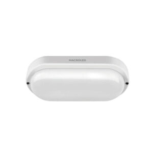 Tortuga LED oval 12W 6500K Blanco Macroled
