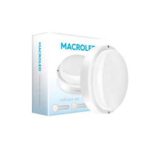 Tortuga LED Redondo 12W 6500K Blanco Macroled