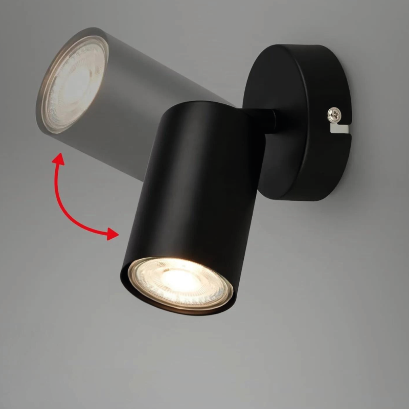 Spot Adosar Negro 25W Luz Fría A51901