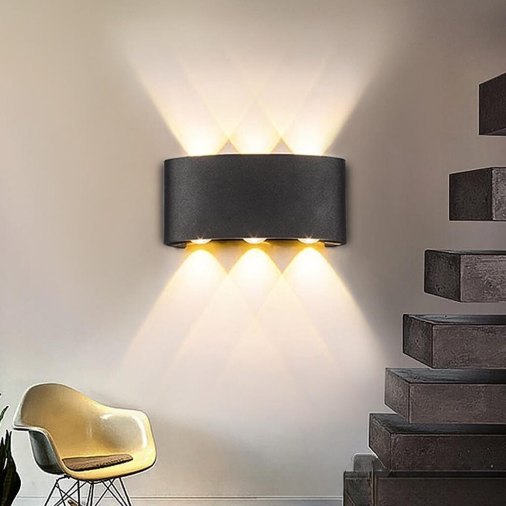 Aplique metálico 3 luces 6W 3000K M3116