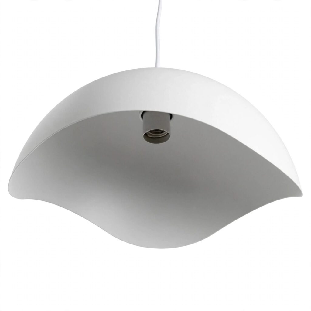 Colgante Blanco de 1 luz E27 L-7846