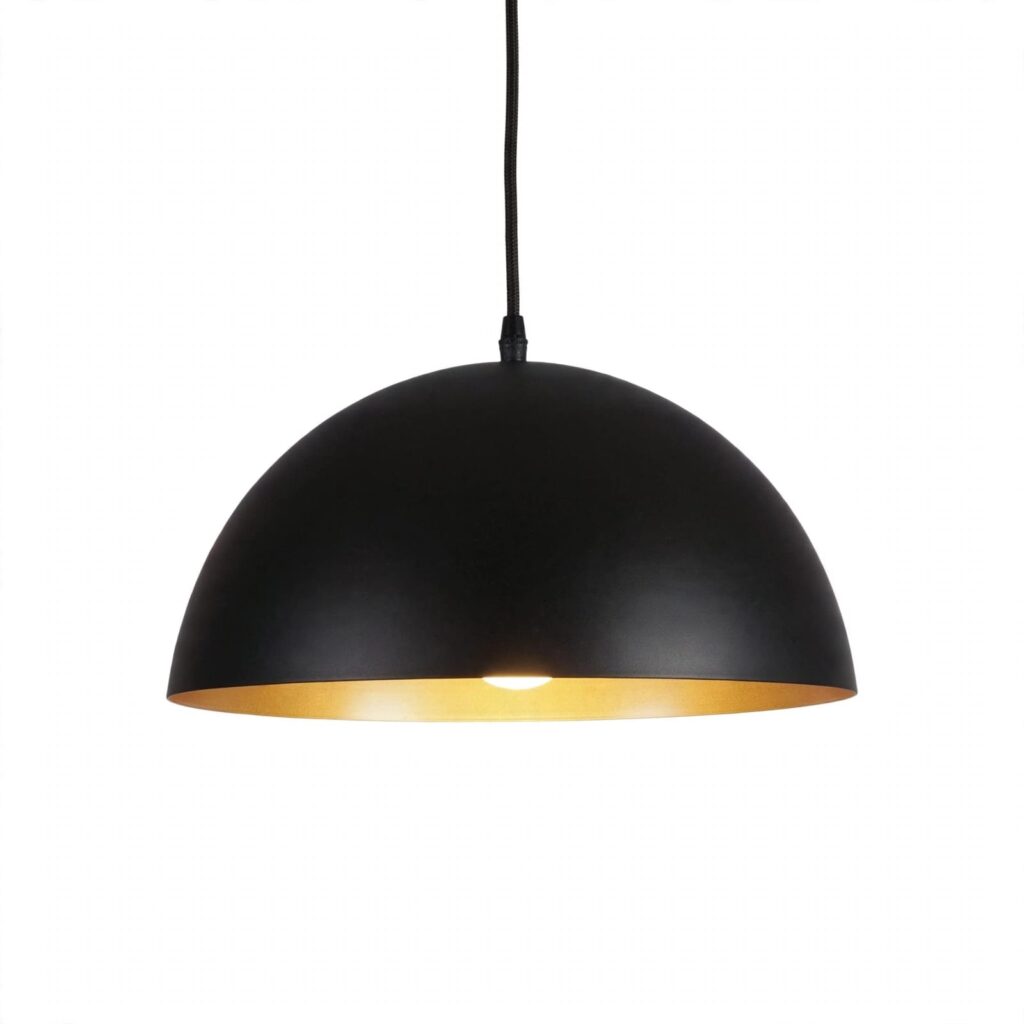 Colgante Negro de 1 luz E27 L-7852